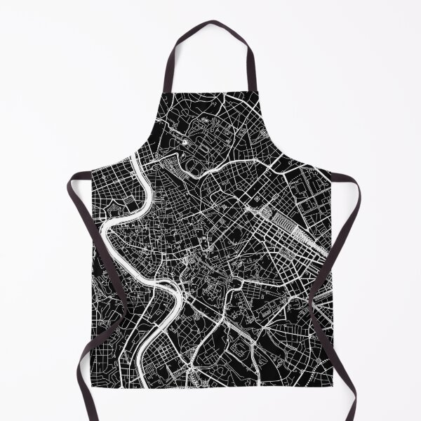 Item preview, Rome, Italy, City Map - Black designed and sold by helloadventure.