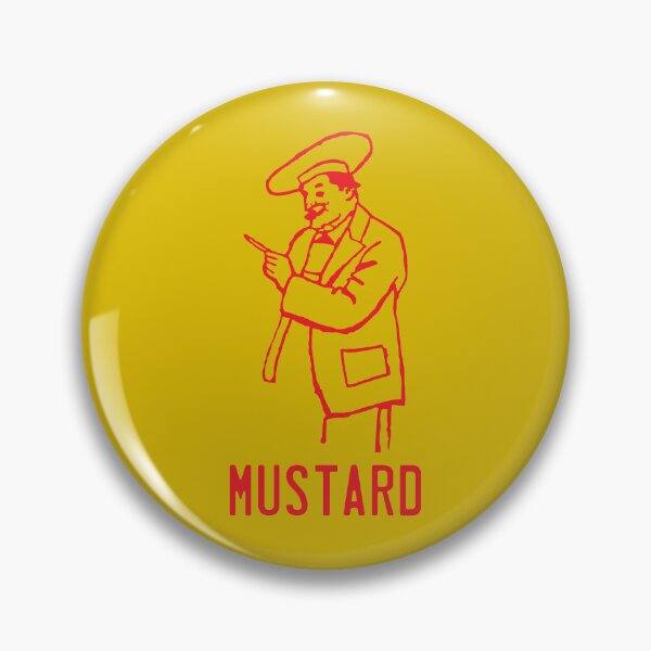 Item preview, Retro Mustard Bottle designed and sold by GloopTrekker.