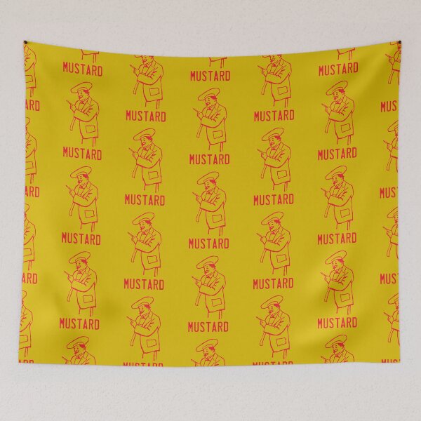Item preview, Retro Mustard Bottle designed and sold by GloopTrekker.