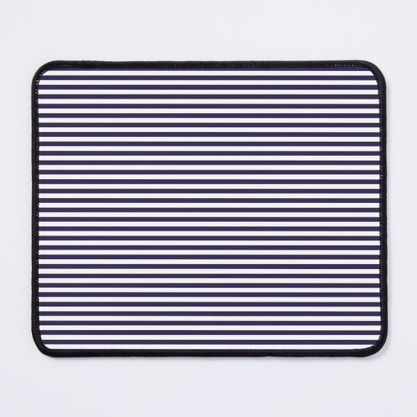 Item preview, NAVY BLUE and WHITE Horizontal PIN STRIPES designed and sold by RachelMacht.