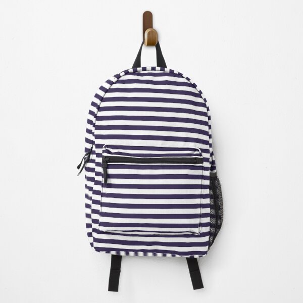 Item preview, NAVY BLUE and WHITE Horizontal PIN STRIPES designed and sold by RachelMacht.
