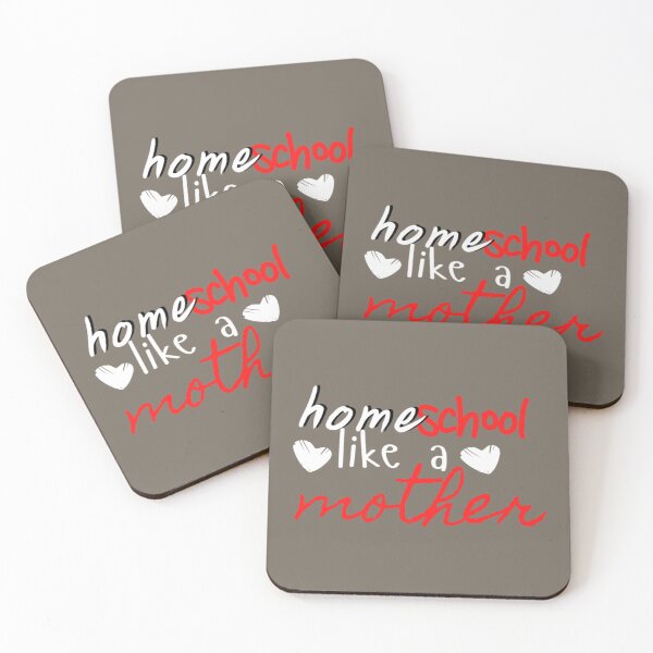 Item preview, funny womens homeschool mama, Homeschool Like a Mother, Mom quote   designed and sold by KindredRae.