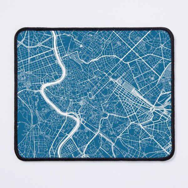 Item preview, Rome, Italy, City Map - Blue designed and sold by helloadventure.