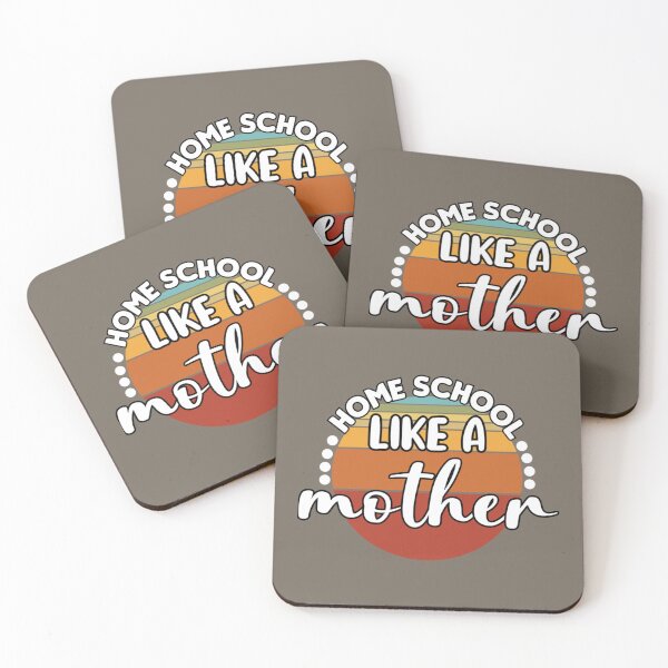 Item preview, Homeschool like a mother, FUNNY mothers quote, Cool back to school mom vintage      designed and sold by KindredRae.