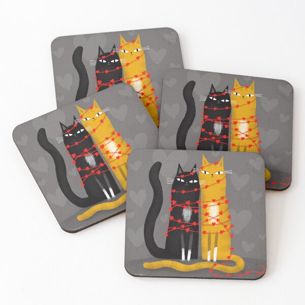 Item preview, GALENTINE CATS designed and sold by Terry Runyan Creative.