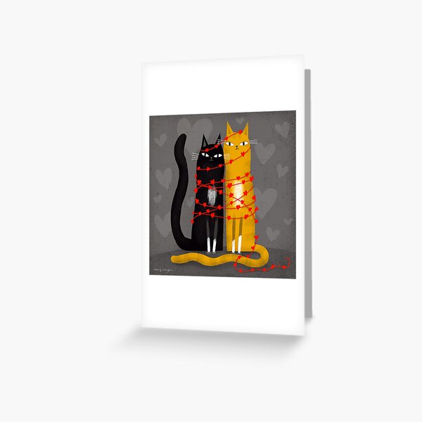 Item preview, GALENTINE CATS designed and sold by Terry Runyan Creative.