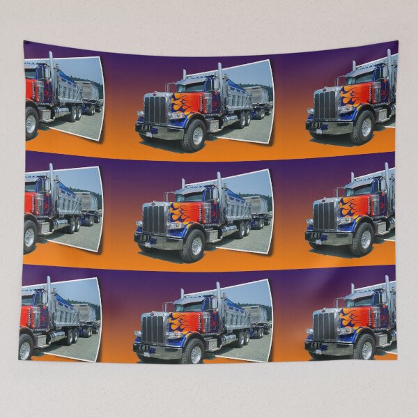 Item preview, Out of Picture Peterbilt Dump Truck designed and sold by rharrisphotos.