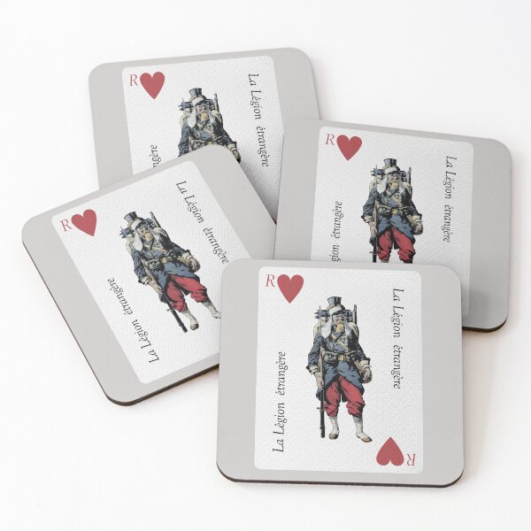 Item preview, French Foreign Legion Playing Card designed and sold by sirglennbo.
