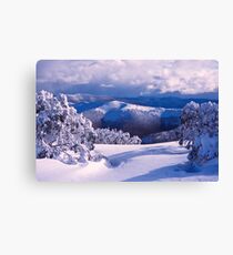 Alps View Canvas Print