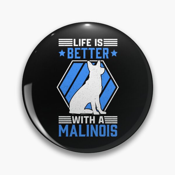 Item preview, Living with Malinois Belgian Shepherd Dog designed and sold by madgrfx.