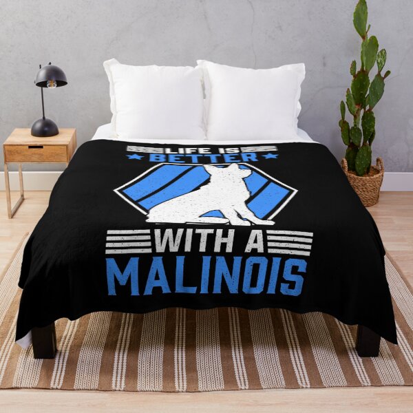 Item preview, Living with Malinois Belgian Shepherd Dog designed and sold by madgrfx.