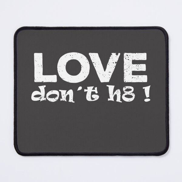 Item preview, love - not hate designed and sold by VitoTDesign.