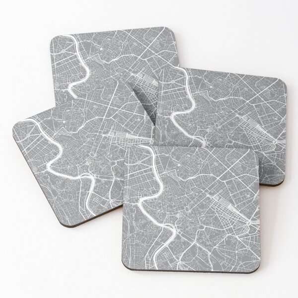 Item preview, Rome, Italy, City Map - Grey designed and sold by helloadventure.