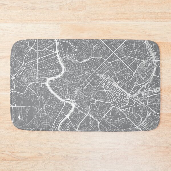 Item preview, Rome, Italy, City Map - Grey designed and sold by helloadventure.