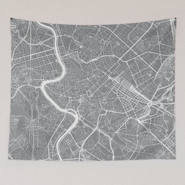 Item preview, Rome, Italy, City Map - Grey designed and sold by helloadventure.