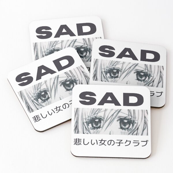 Item preview, Sad Girl Club Anime Girl Japanese designed and sold by AshUchiha6.