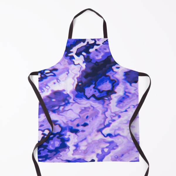 Item preview, Abstract Art Flowy Purple Shapes Painting Wavy Texture designed and sold by HopefulFlower.