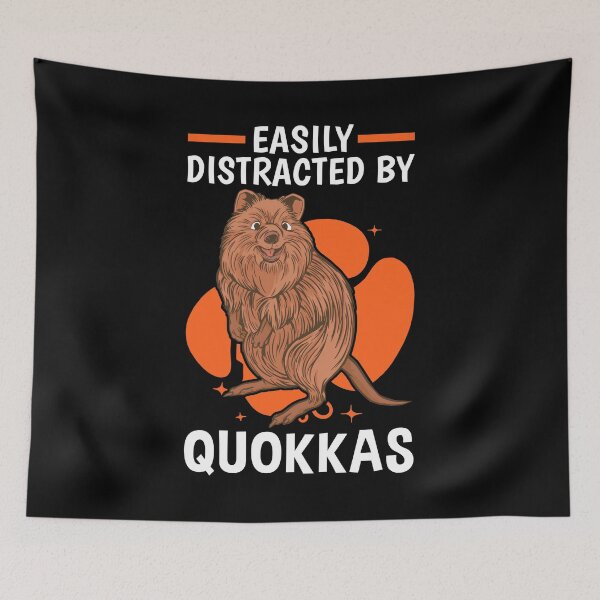 Item preview, Distracted by Quokka Australia marsupial designed and sold by madgrfx.