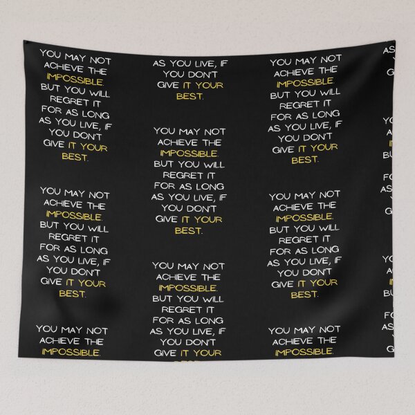Item preview, overcoming impossible odds designed and sold by WowAllinOne.