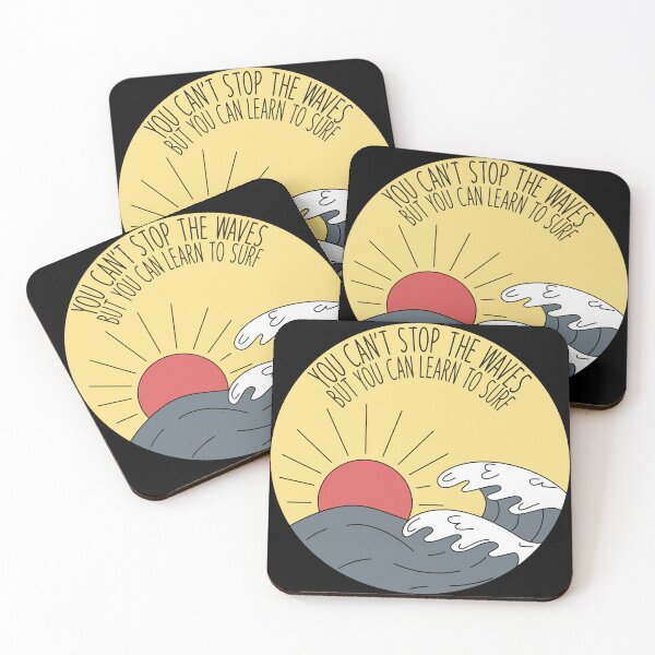 Item preview, Funny Surfing You Can'T Stop The Waves But You Can Learn To Surf designed and sold by Outdoorsy World.