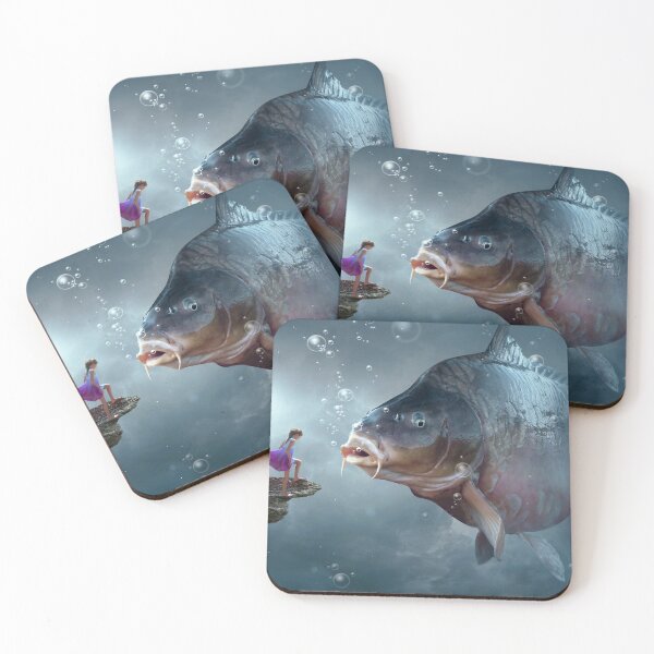 Item preview, Girl talks to the fish. designed and sold by pirikiti64-.