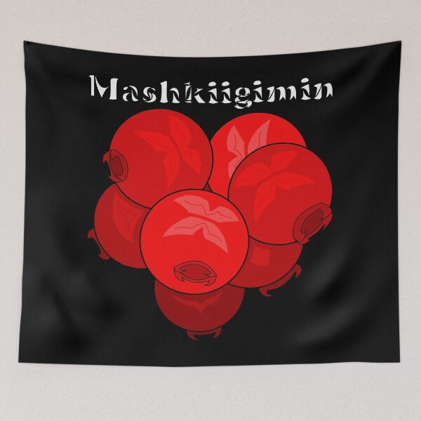Item preview, Lowbush Cranberry (Mashkiigimin) designed and sold by KendraHowland.
