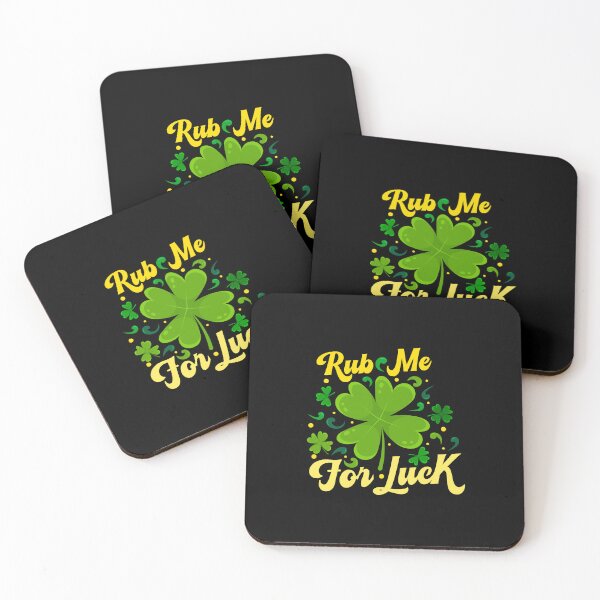 Item preview, Rub Me For Luck Funny Shamrock St Patrick's Day designed and sold by ZETTIF ⭐⭐⭐⭐⭐.