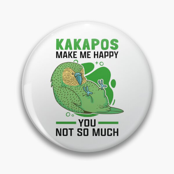 Item preview, Kakapos make New Zealand Kakapo happy designed and sold by madgrfx.