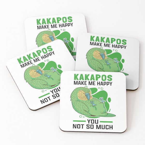 Item preview, Kakapos make New Zealand Kakapo happy designed and sold by madgrfx.