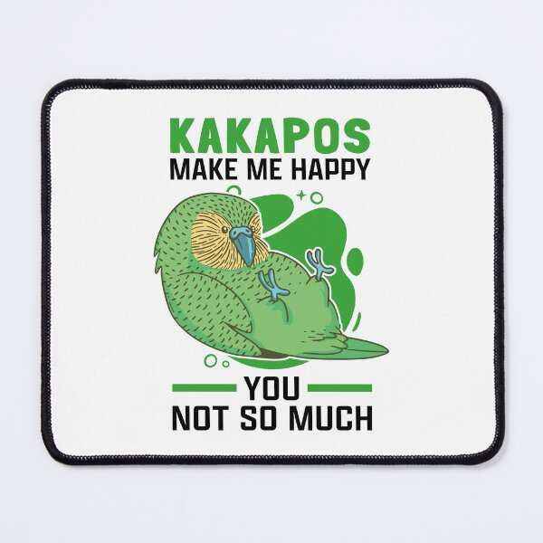Item preview, Kakapos make New Zealand Kakapo happy designed and sold by madgrfx.