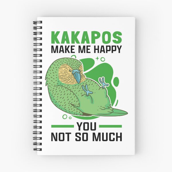 Item preview, Kakapos make New Zealand Kakapo happy designed and sold by madgrfx.