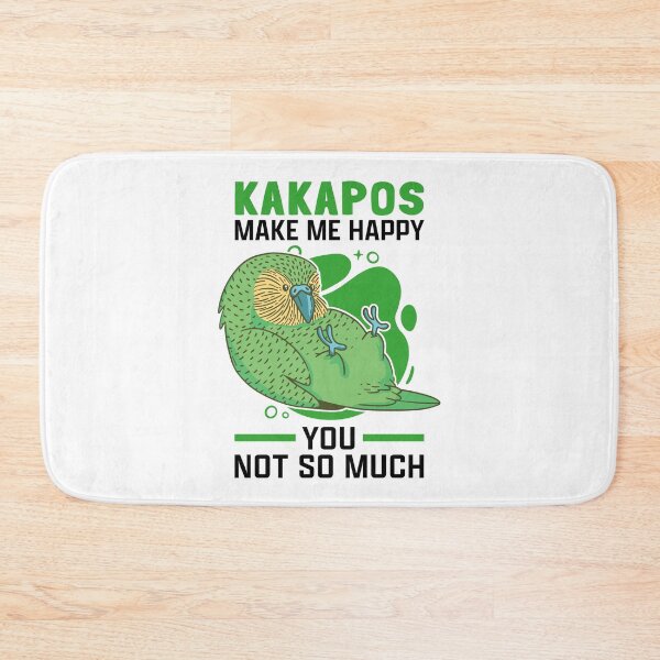 Item preview, Kakapos make New Zealand Kakapo happy designed and sold by madgrfx.