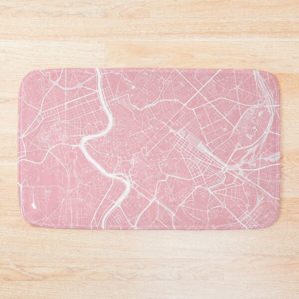 Item preview, Rome, Italy, City Map - Pink designed and sold by helloadventure.
