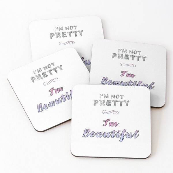 Item preview, I'm Not Pretty I'm Beautiful designed and sold by KTSubz Faith & Fun Designs.