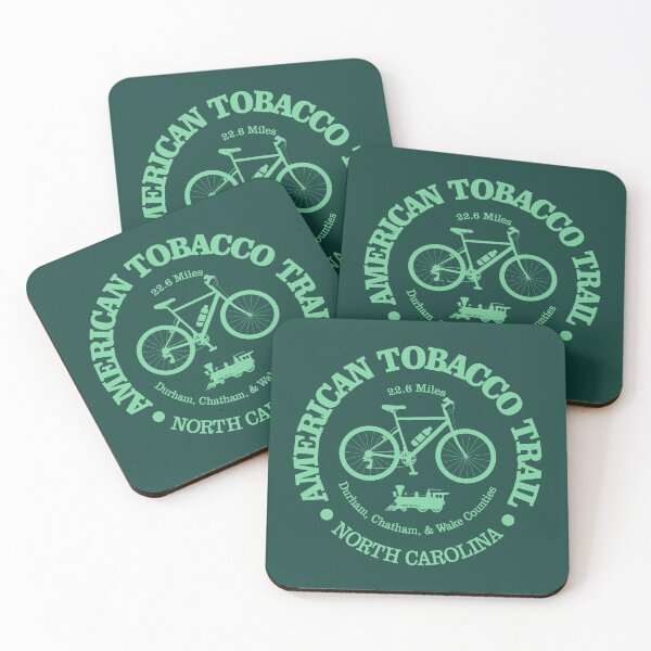 Item preview, American Tobacco Trail (cycling) designed and sold by curranmorgan.