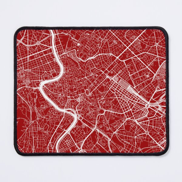 Item preview, Rome, Italy, City Map - Red designed and sold by helloadventure.
