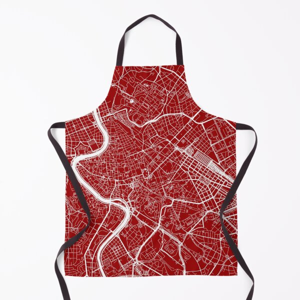 Item preview, Rome, Italy, City Map - Red designed and sold by helloadventure.