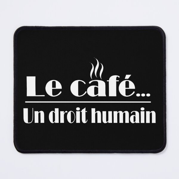Item preview, Le café Un droit humain designed and sold by Laadel.