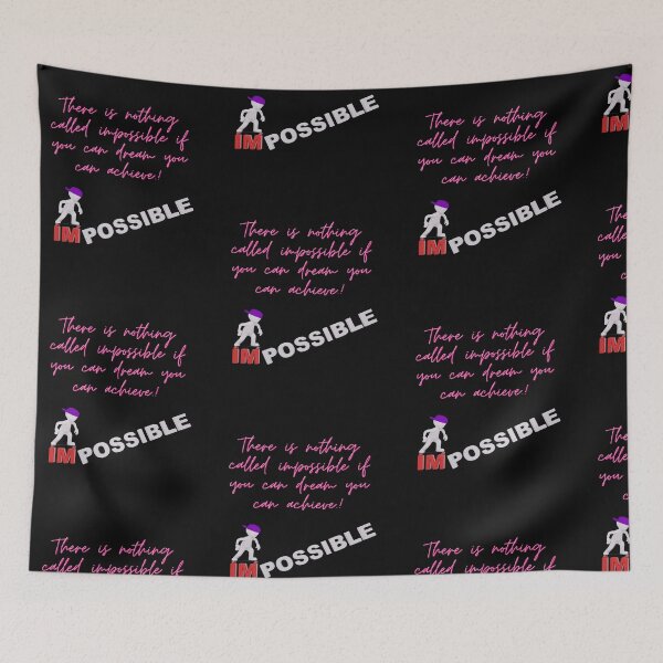 Item preview, Dream You Can Achieve -  overcoming impossible odds designed and sold by WowAllinOne.