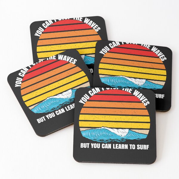 Item preview, Funny Surfing You Can'T Stop The Waves But You Can Learn To Surf designed and sold by Outdoorsy World.