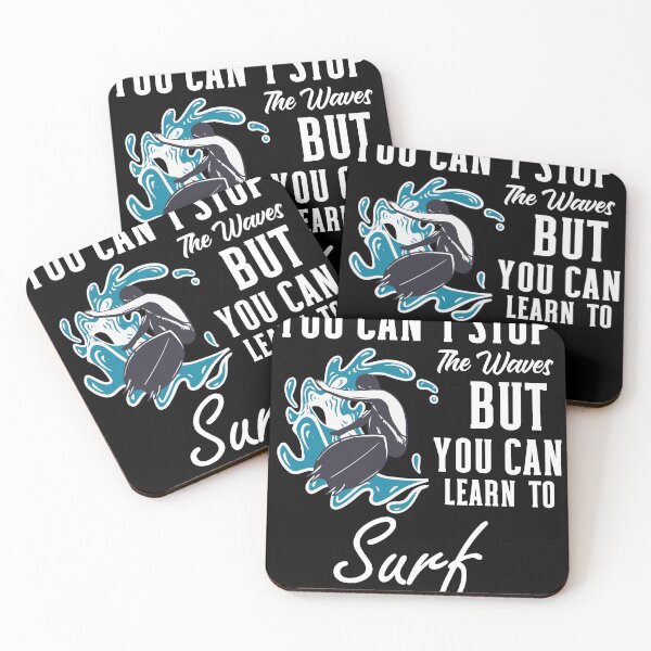 Item preview, Funny Surfing You Can'T Stop The Waves But You Can Learn To Surf designed and sold by Outdoorsy World.
