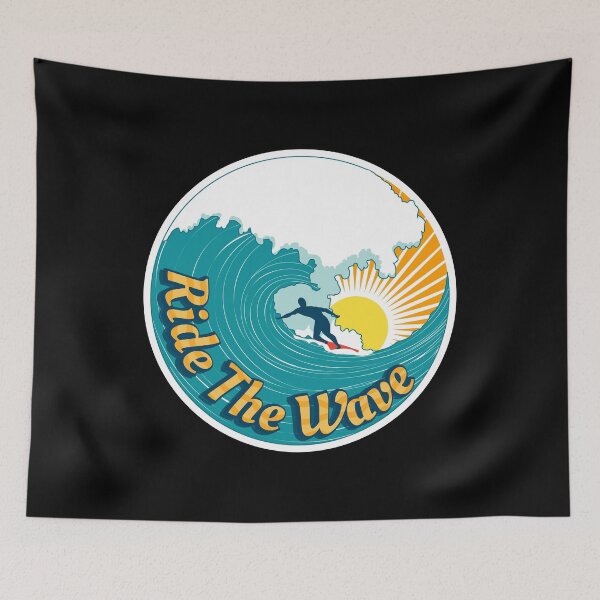 Item preview, Surfing Ride The Wave designed and sold by Outdoorsy World.