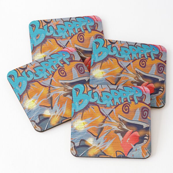 Item preview, Graffiti Street Art with Cat Burping Soda Pop designed and sold by RyanCaudell.