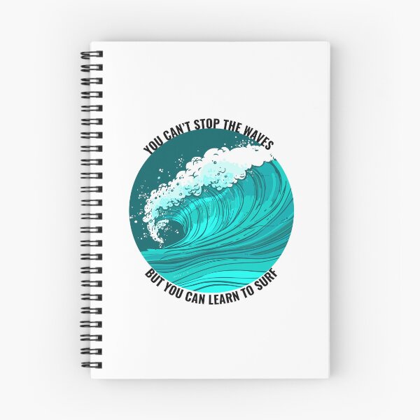 Item preview, Funny Surfing You Can'T Stop The Waves But You Can Learn To Surf designed and sold by Outdoorsy World.