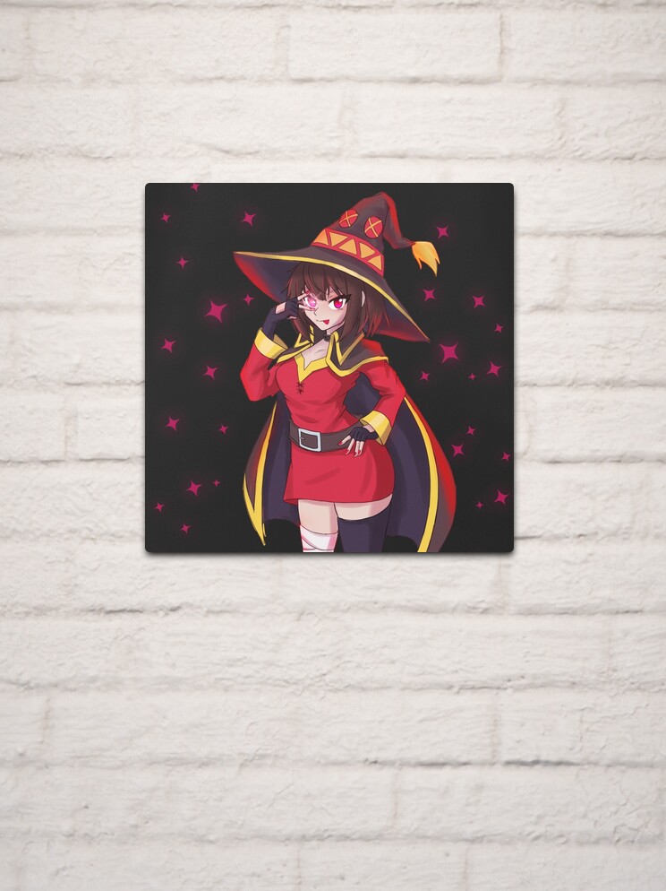 Kazuma Megumin Konosuba' Poster, picture, metal print, paint by