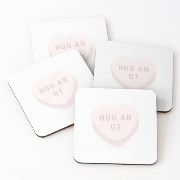 Item preview, Hug an OT Occupational Therapist, Therapy Assistant Candy Conversation Heart designed and sold by Kendyl Stewart.