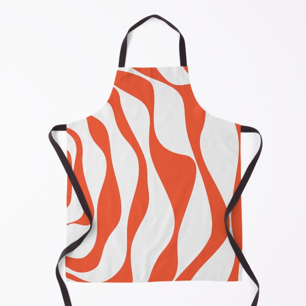 Item preview, Ebb and Flow 4 - Orange and White designed and sold by LAEC-Shop.