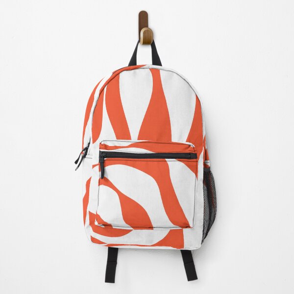 Item preview, Ebb and Flow 4 - Orange and White designed and sold by LAEC-Shop.