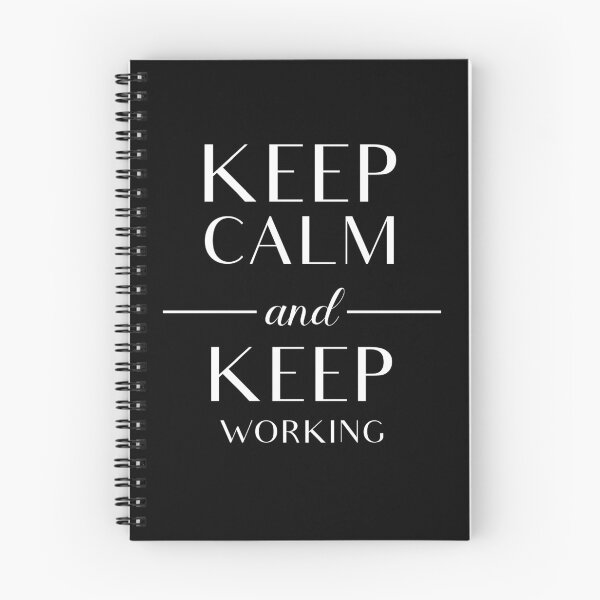 Item preview, Keep Calm and Keep Working designed and sold by vooART.