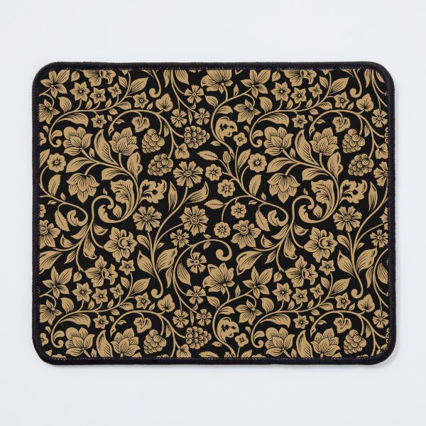 Item preview, Goldenbrown flower pattern designed and sold by lerta.